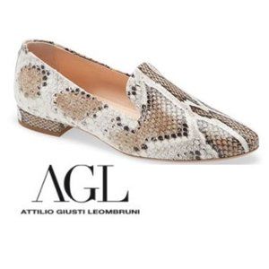 AGL Snakeskin Flats